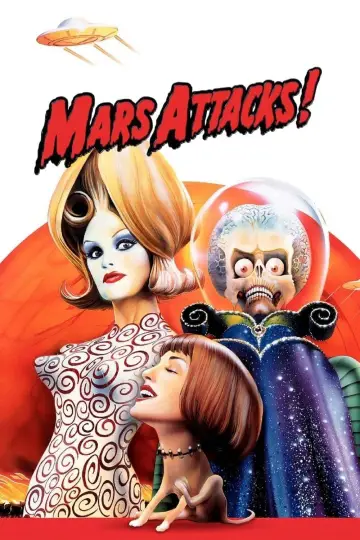 Poster to the movie "Mars Attacks!" #650608