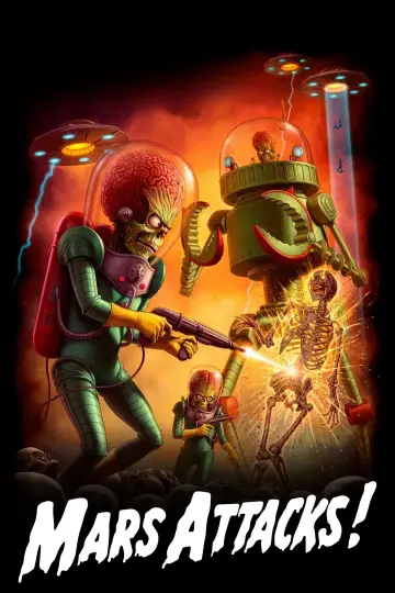 Poster to the movie "Mars Attacks!" #650620