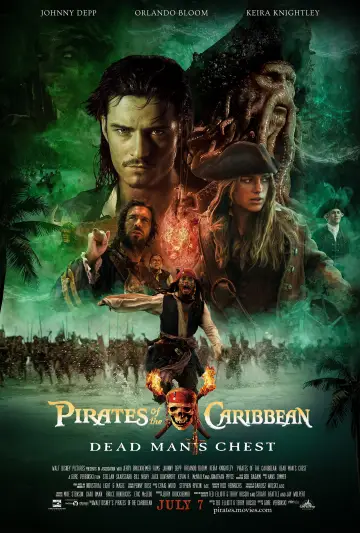 Poster to the movie "Pirates of the Caribbean: Dead Man
