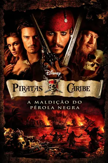 Poster to the movie "Pirates of the Caribbean: The Curse of the Black Pearl" #1626252
