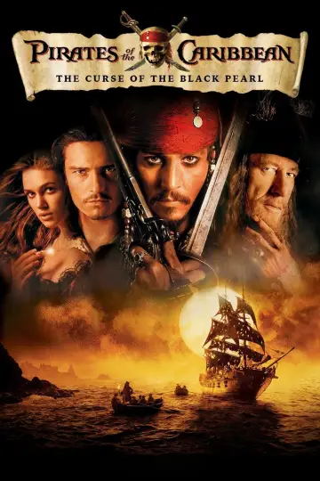 Poster to the movie "Pirates of the Caribbean: The Curse of the Black Pearl" #551144