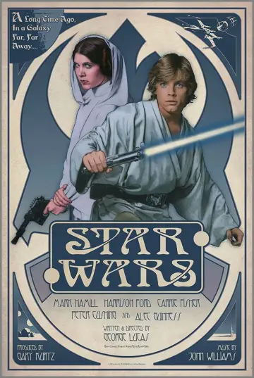 Poster to the movie "Star Wars" #828728