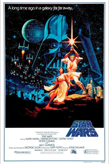 Poster to the movie "Star Wars" #828744