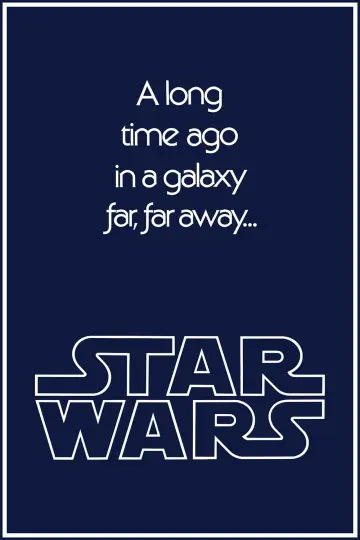 Poster to the movie "Star Wars" #832