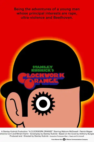 Poster to the movie "A Clockwork Orange" #1723974