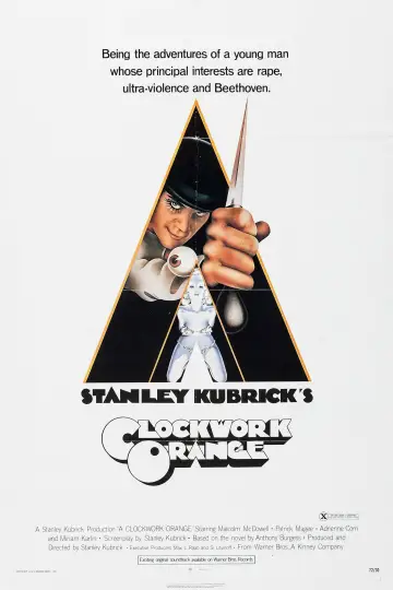 Poster to the movie "A Clockwork Orange" #50192