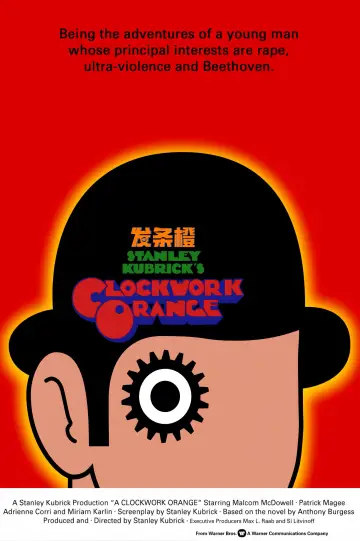 Poster to the movie "A Clockwork Orange" #603861