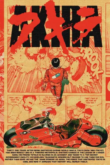 Poster to the movie "Akira" #1524936