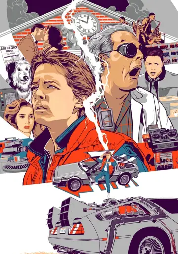 Poster to the movie "Back to the Future" #429989