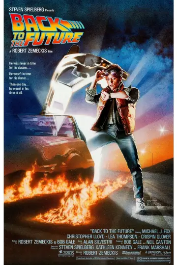 Poster to the movie "Back to the Future" #550762