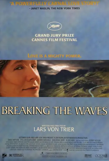 Poster to the movie "Breaking the Waves" #906984