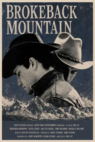 Poster to the movie "Brokeback Mountain" #836503