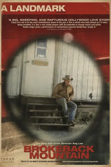 Poster to the movie "Brokeback Mountain" #836504