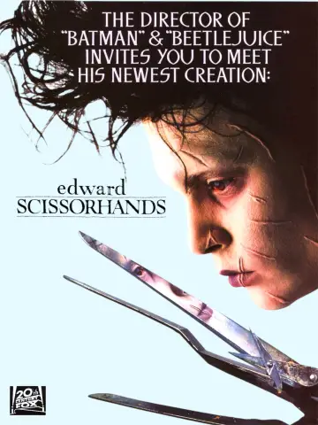Poster to the movie "Edward Scissorhands" #835464