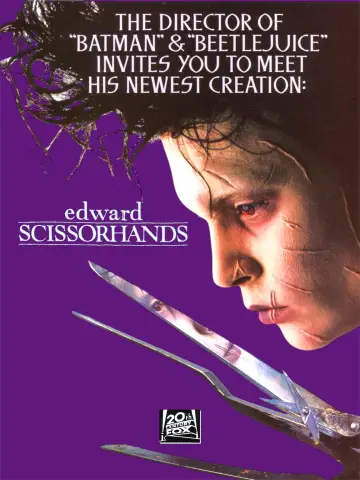 Poster to the movie "Edward Scissorhands" #835475