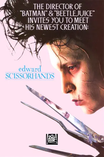 Poster to the movie "Edward Scissorhands" #835484