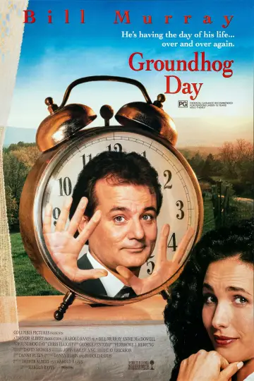 Poster to the movie "Groundhog Day" #570912