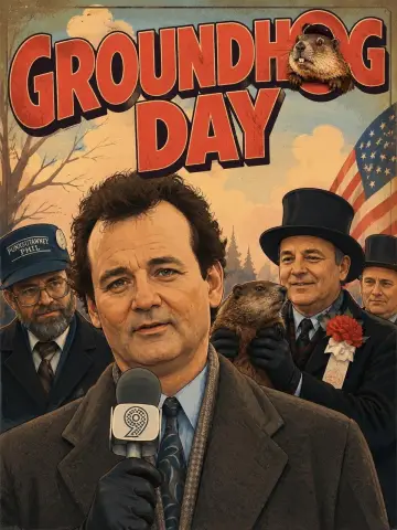 Poster to the movie "Groundhog Day" #837506