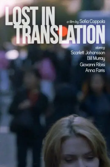 Poster to the movie "Lost in Translation" #1216848