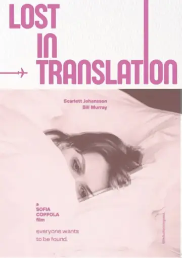 Poster to the movie "Lost in Translation" #1216860