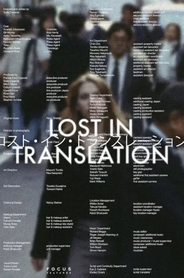 Poster to the movie "Lost in Translation" #1577878