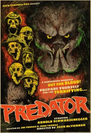Poster to the movie "Predator" #1796616