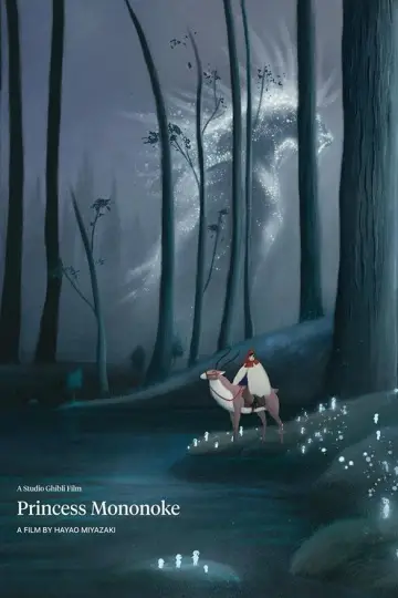 Poster to the movie "Princess Mononoke" #1529509