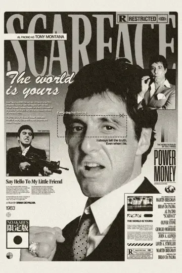 Poster to the movie "Scarface" #1576090