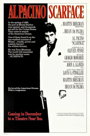 Poster to the movie "Scarface" #22562