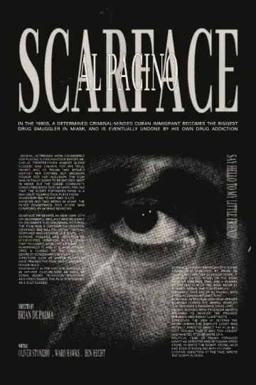 Poster to the movie "Scarface" #959691