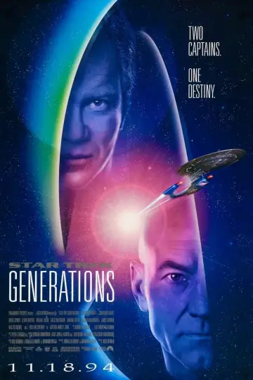Poster to the movie "Star Trek: Generations" #872474