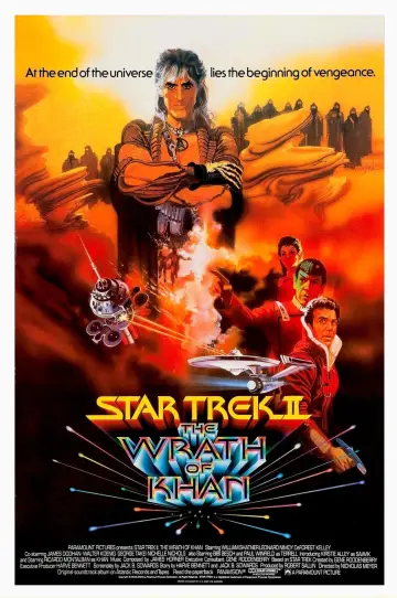 Poster to the movie "Star Trek II: The Wrath of Khan" #722352