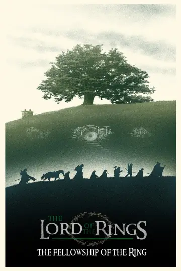 Poster to the movie "The Lord of the Rings: The Fellowship of the Ring" #11840