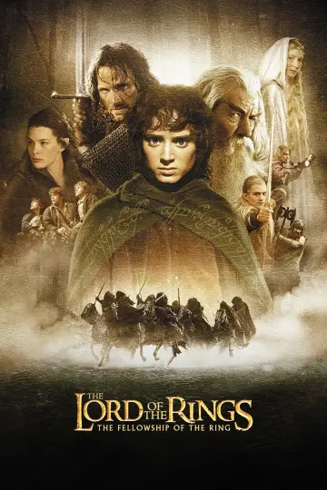Poster to the movie "The Lord of the Rings: The Fellowship of the Ring" #1528831