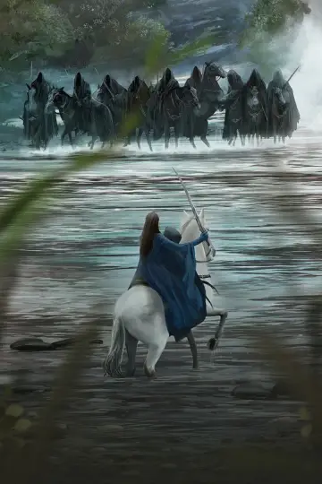 Poster to the movie "The Lord of the Rings: The Fellowship of the Ring" #515733