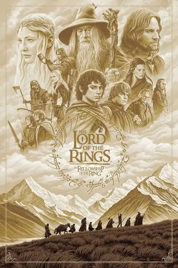 Poster to the movie "The Lord of the Rings: The Fellowship of the Ring" #515818