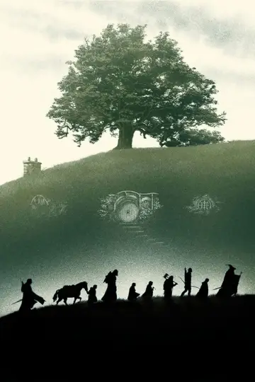 Poster to the movie "The Lord of the Rings: The Fellowship of the Ring" #515973