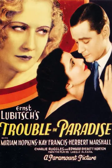Poster to the movie "Trouble in Paradise" #1590431