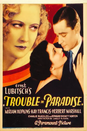 Poster to the movie "Trouble in Paradise" #1590447