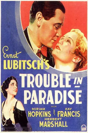 Poster to the movie "Trouble in Paradise" #1590452