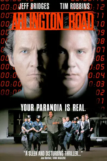 Poster to the movie "Arlington Road" #247055