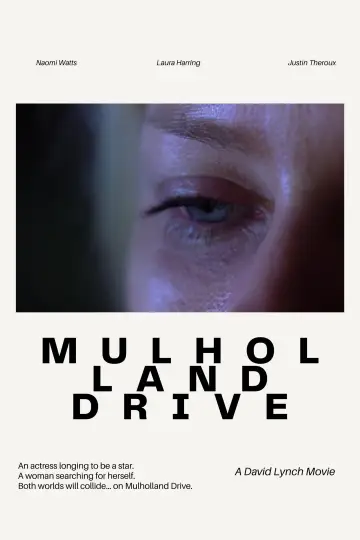 Poster to the movie "Mulholland Drive" #1215701