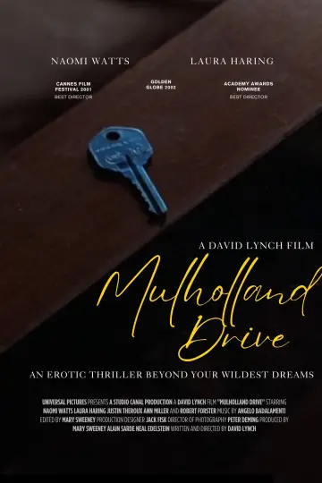 Poster to the movie "Mulholland Drive" #1215703