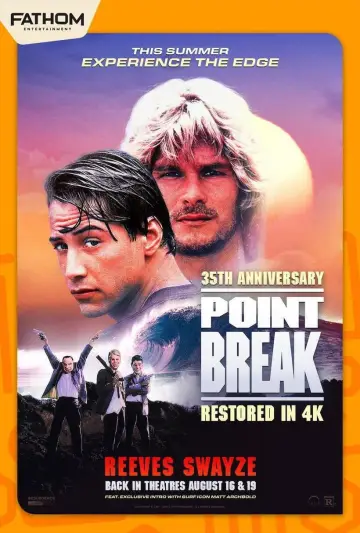 Poster to the movie "Point Break" #1216313