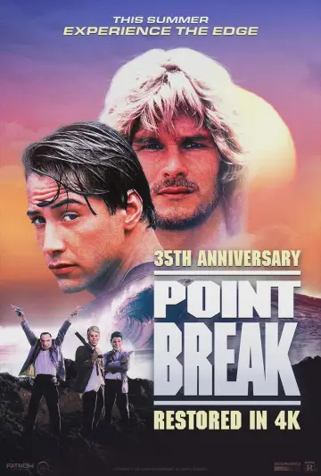Poster to the movie "Point Break" #1216315