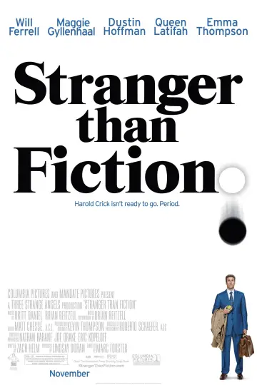 Poster to the movie "Stranger Than Fiction" #1801508