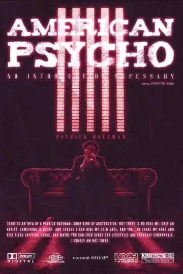 Poster to the movie "American Psycho" #1206728