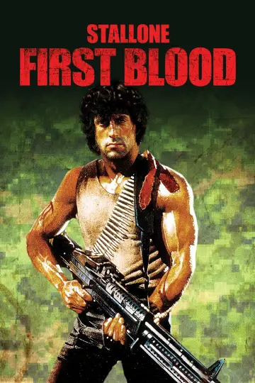 Poster to the movie "First Blood" #47749