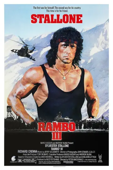Poster to the movie "Rambo III" #39597