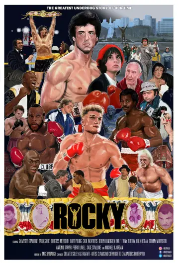 Poster to the movie "Rocky" #962037